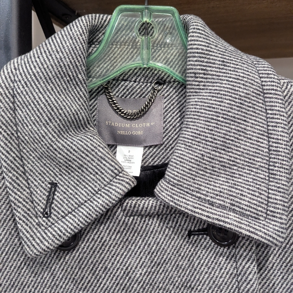 J.Crew Stadium Cloth Coat